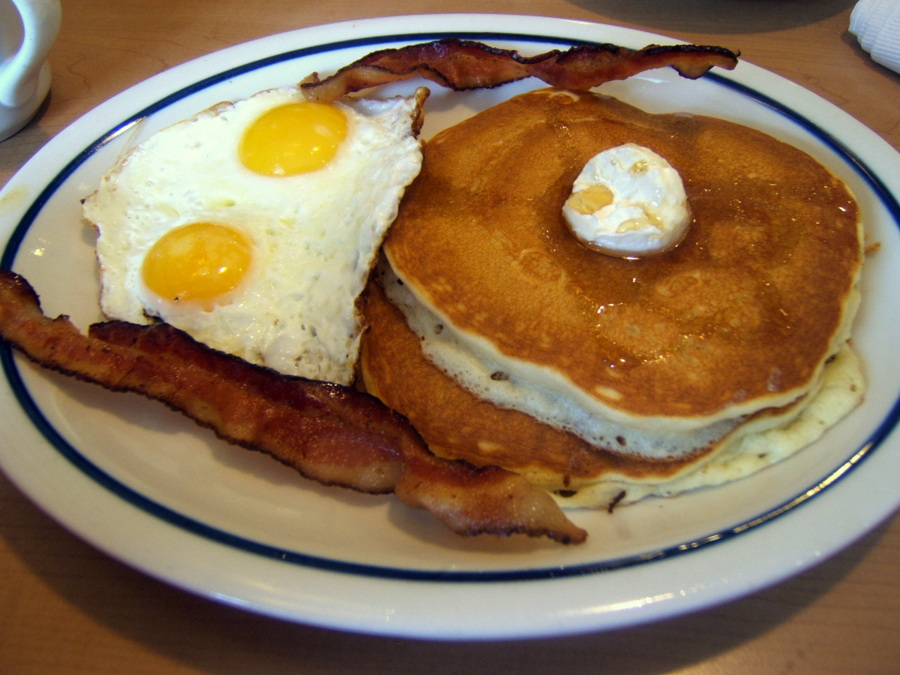 Ihop diner Las vegas USA, Such huge portions, Dong Dongs fa…