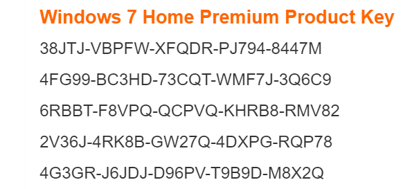 Vista Home Premium Cd Keys