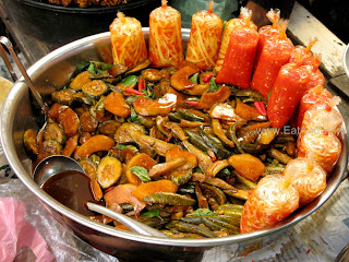Соленья в Phsar Thmei - центральный рынок в Пномпене, Камбоджа Есть и быть EatAndBe.ru
