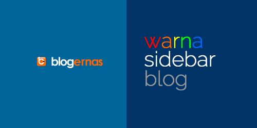 Cara Memberi & Mengganti Warna Background Sidebar Blog