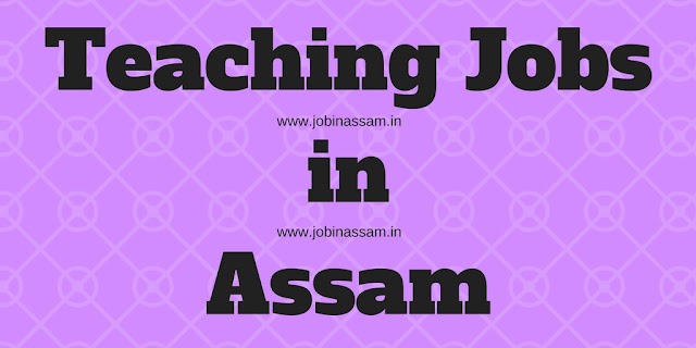 Teaching jobs in Assam
