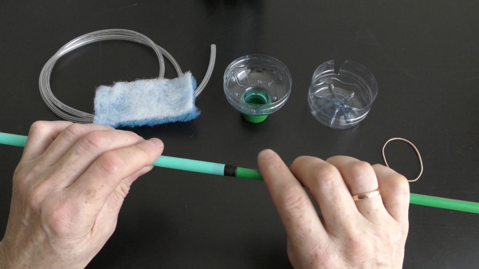 Random Bits DIY Aquarium Sponge Filter