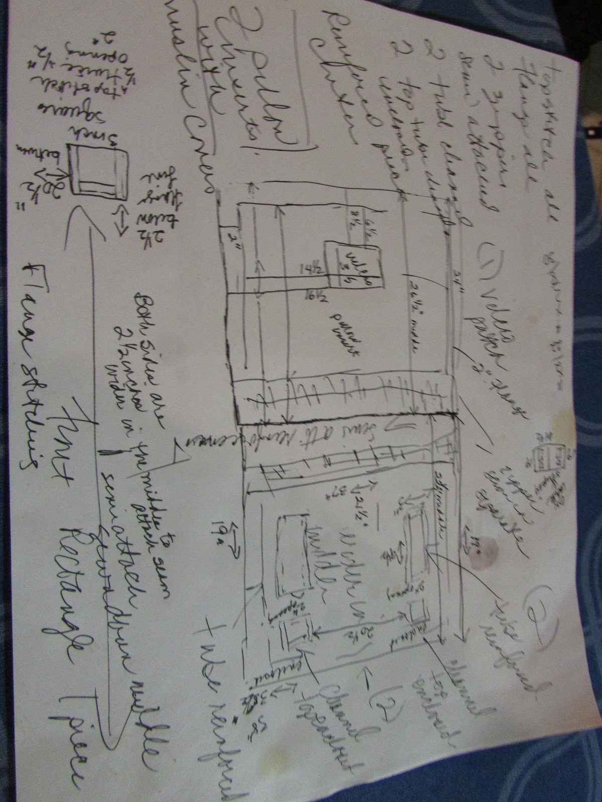 sewing a semiattached bench cushion cover