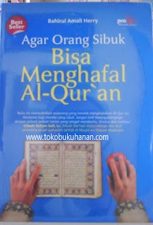 buku agar orang sibuk bisa menghafal al qur'an bahirul amali herry