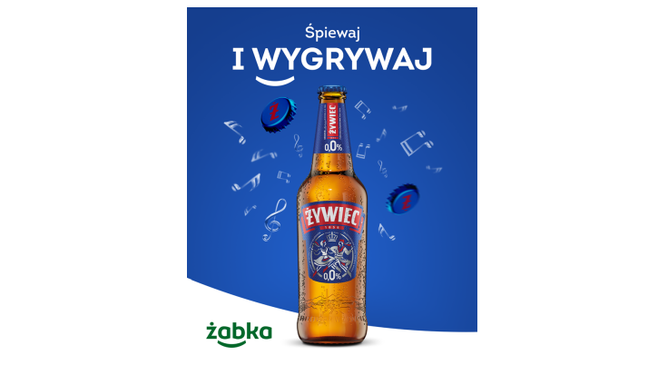 Do wygrania 100000 piw Żywiec 0% w sieci Żabka Konkurs