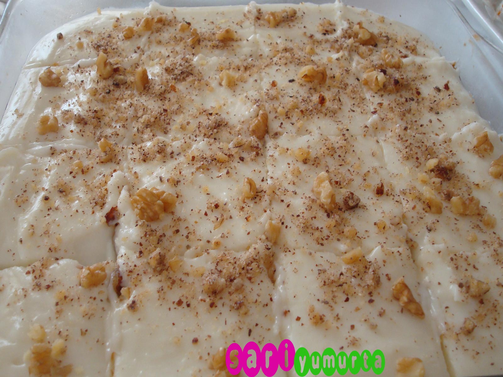 İncirli Kremalı Pasta
