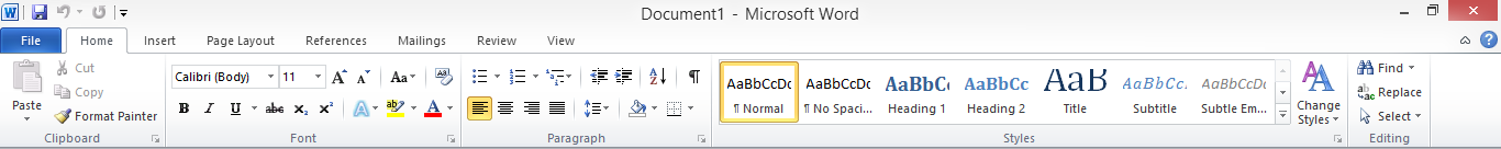 Curcol Achi Detail Fungsi Toolbar Menu Home pada