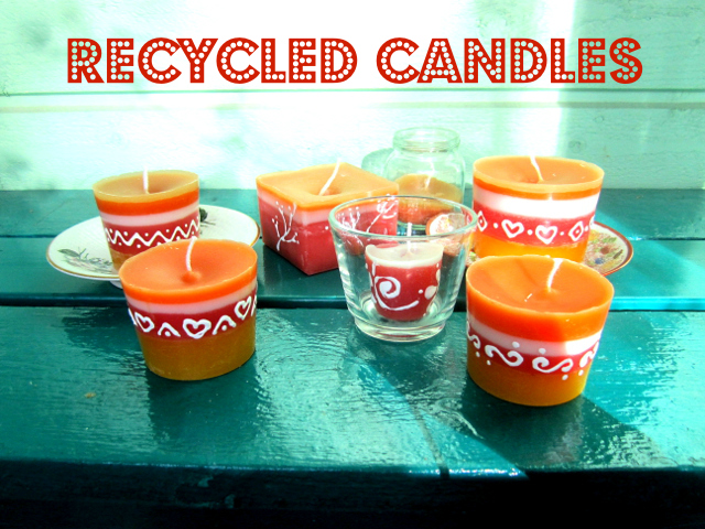 Recycled Candles - Kierrätetyt kynttilät
