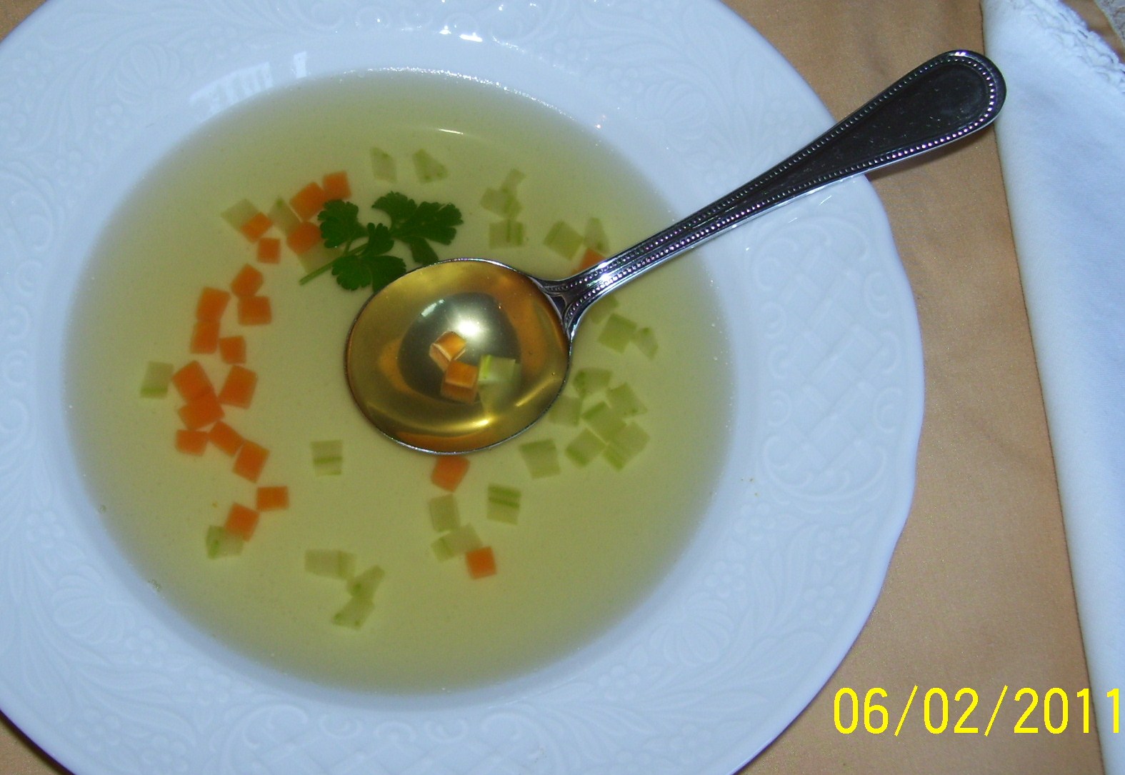 My Cooking and My Garden C o n s o m m é.