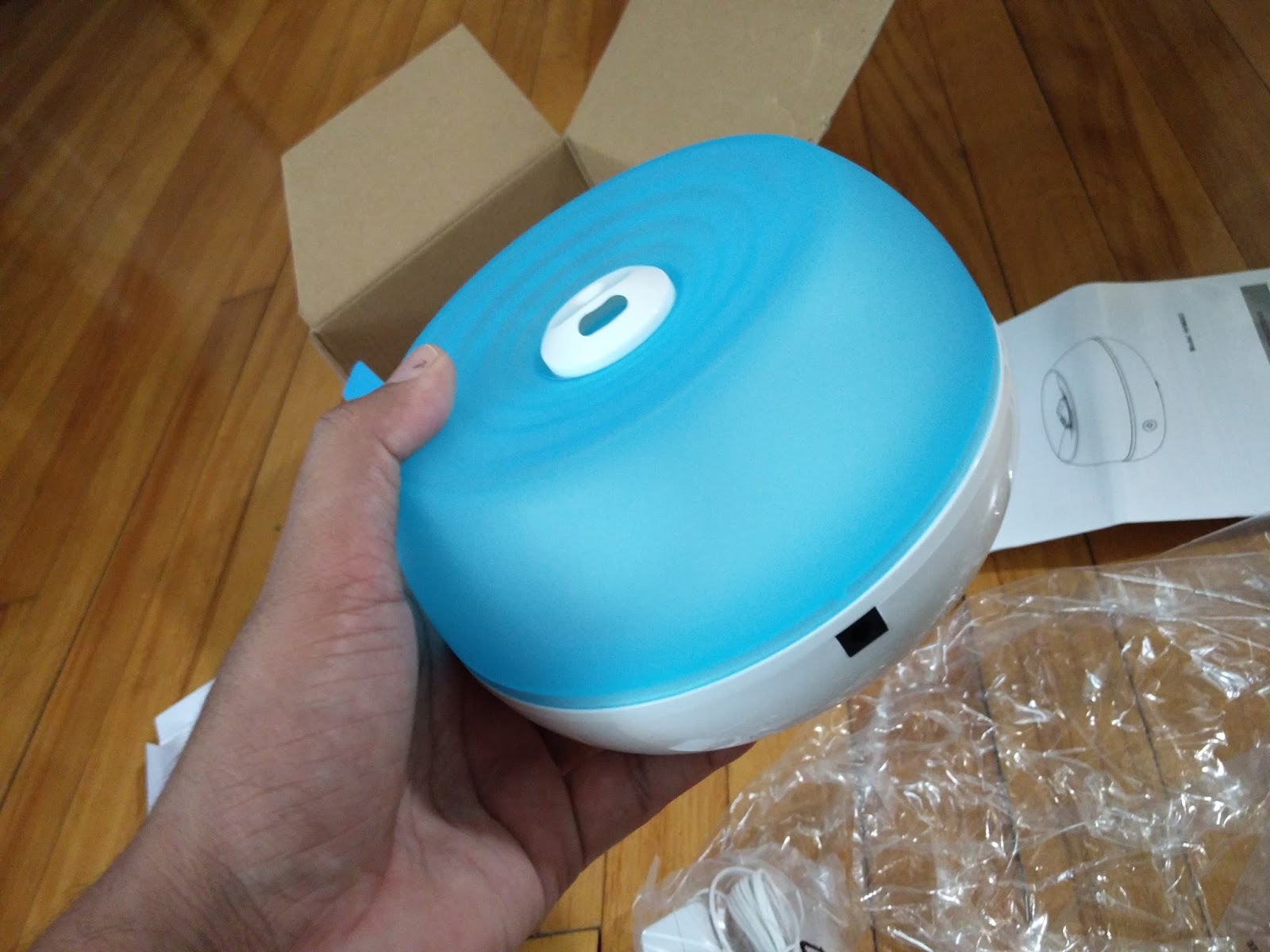 Reviews [Review] Homasy 800ml Essential Oil Diffuser/humidifier