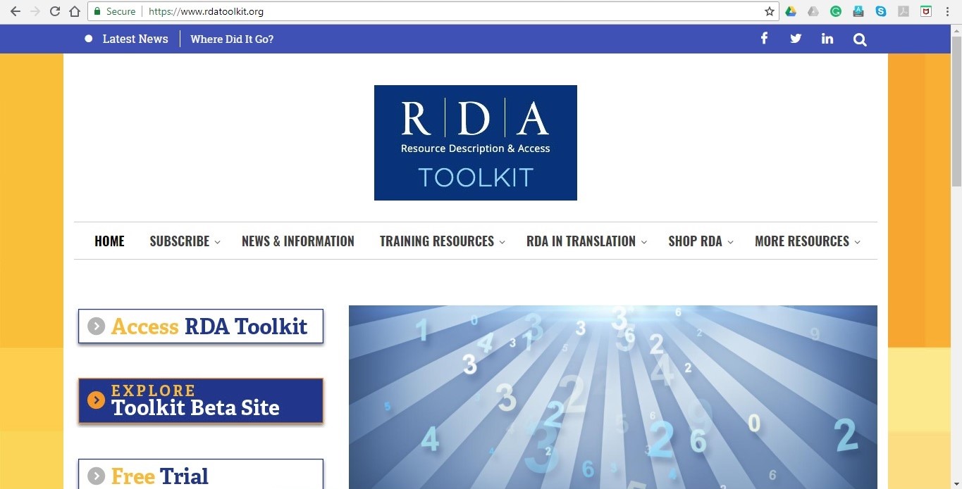 RDA Toolkit