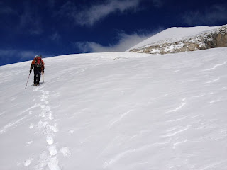 Boris spurt in Richtung Gipfel