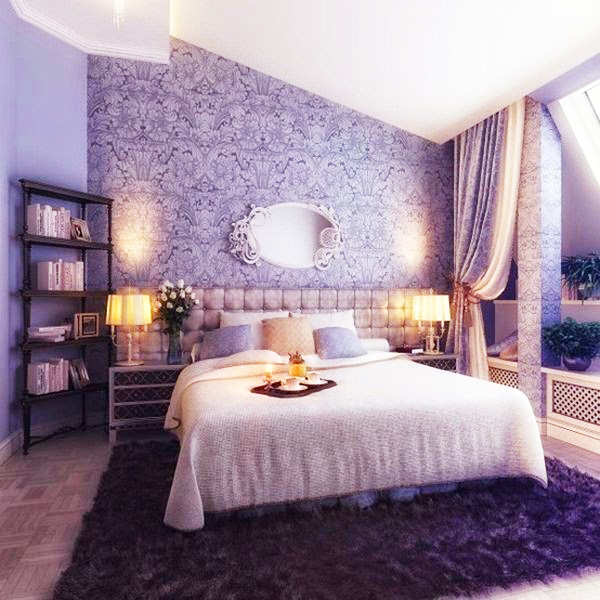 Dekorasi Kamar Tidur Dengan Warna Cat Violet Dekorasi Kamar Tidur Dengan Warna Cat Violet