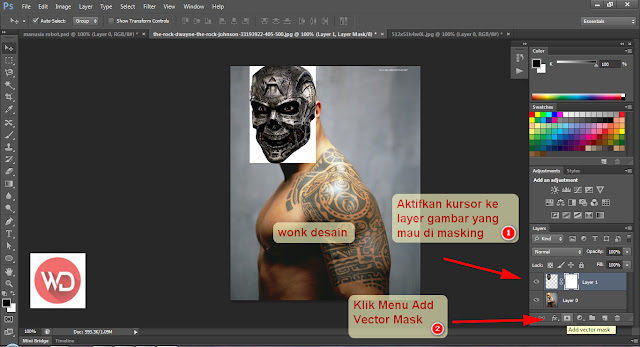 Cara Menggunakan Masking Di Photoshop - Manipulasi foto