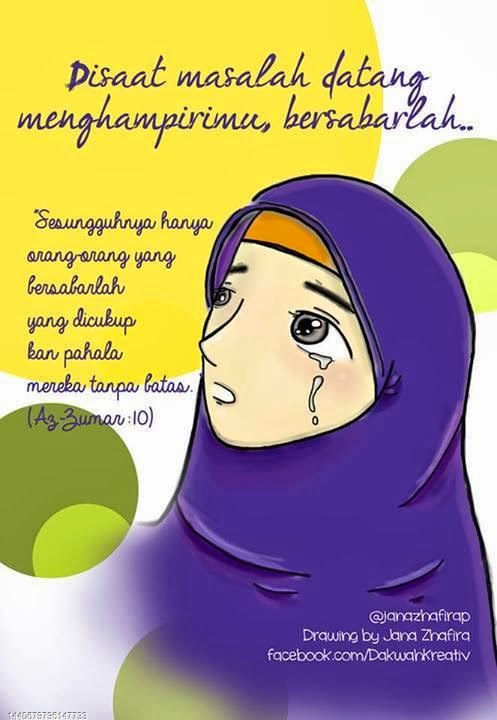  Gambar  Wanita Muslimah menangis 