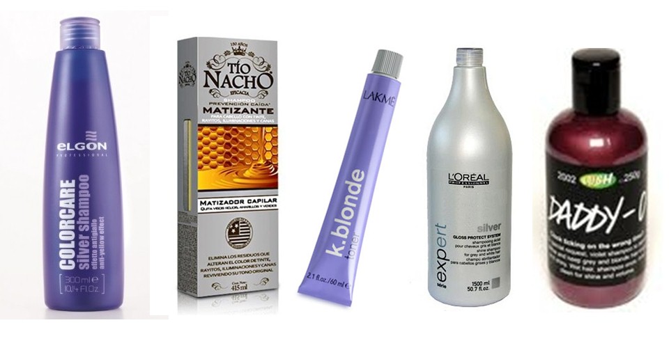 color matizante para el cabello