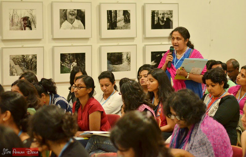 Audience interacting with speakers at Jumpstart-14, Bangalore (photo - Jim Ankan Deka)