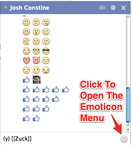 Facebook Emoticons