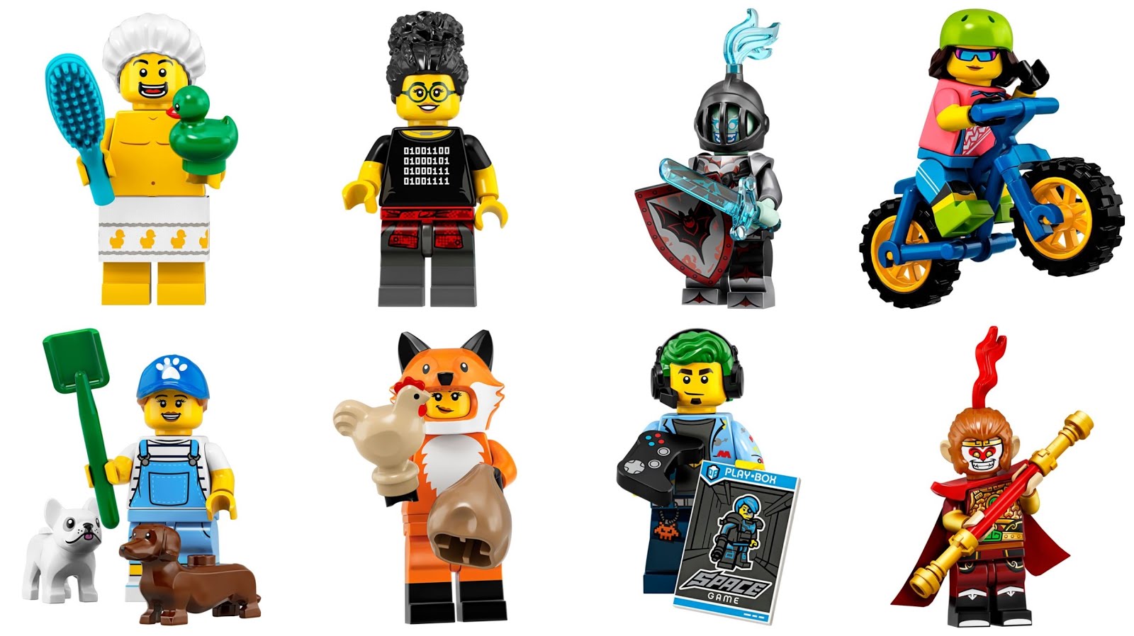 Lego 71025: Collectible Minifigures Series 19 Preview