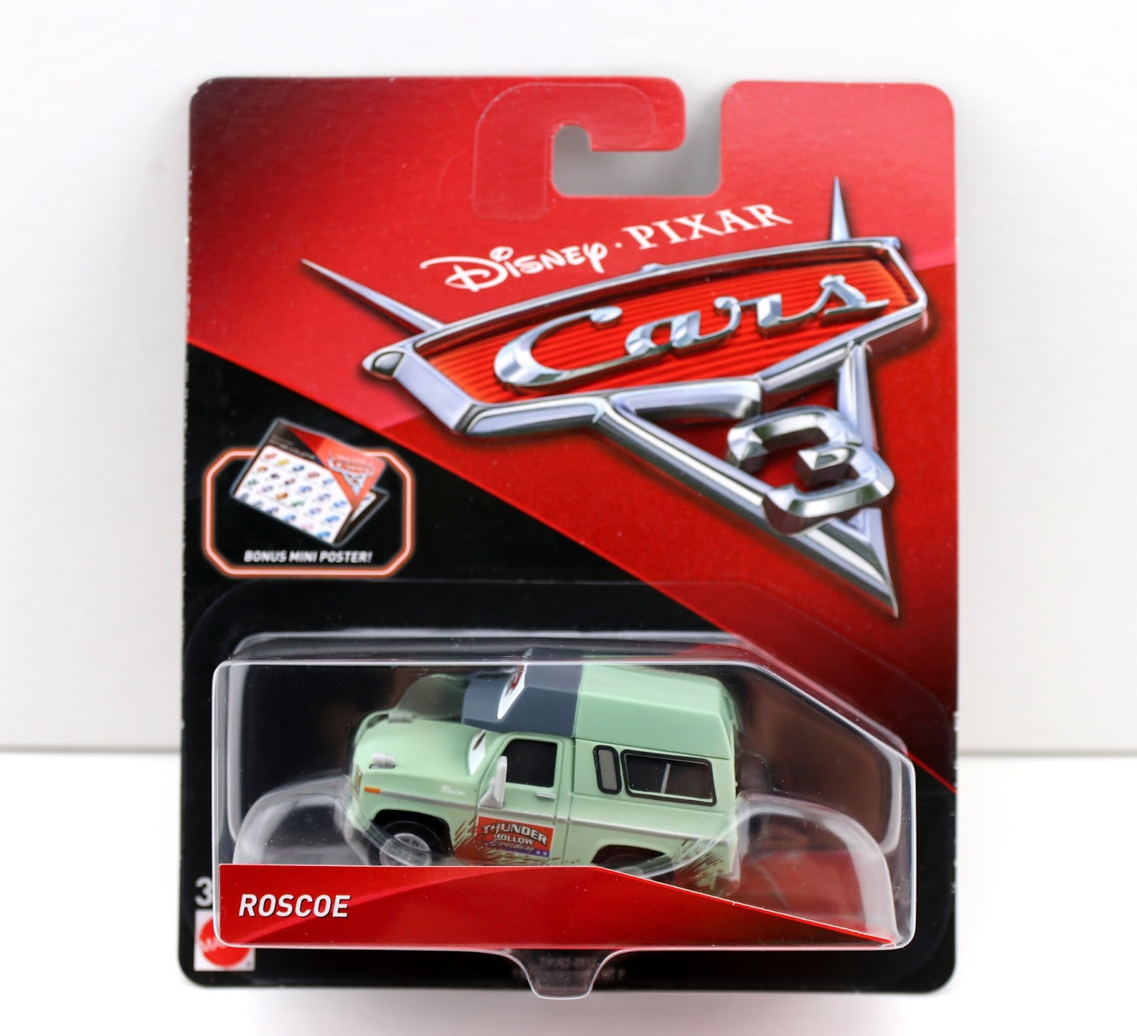 Dan the Pixar Fan Cars 3 Roscoe