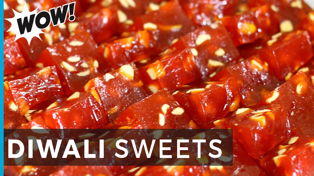 Microwave corn flour halwa recipe Easy Diwali sweets Bombay Halva