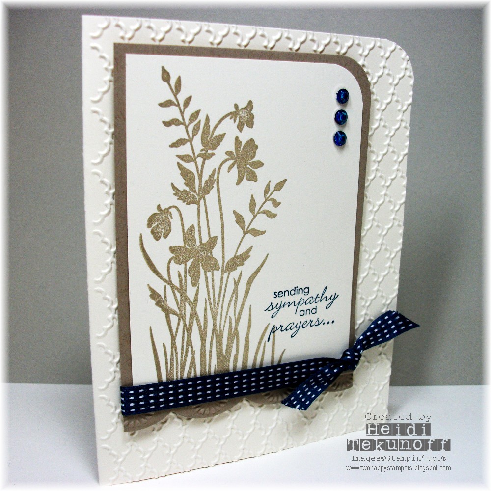 Two Happy Stampers: Sympathy Card CASE