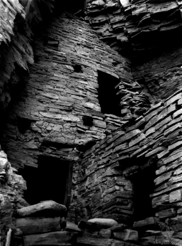 Hiking Indian ruins Cooper Forks Sierra Ancha Arizona