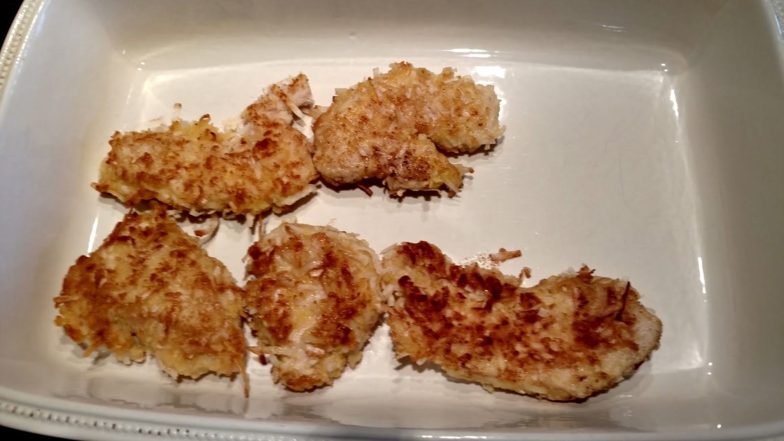 Pers aNatalie Coconut Chicken Tenders (gluten free and paleo)