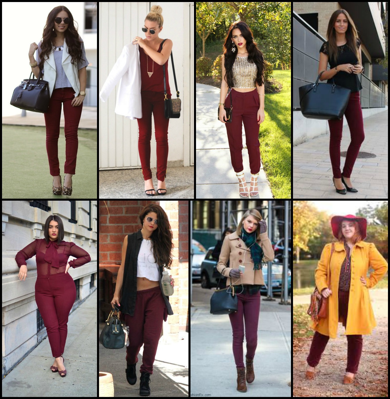 Details more than 92 burgundy pants style - in.eteachers