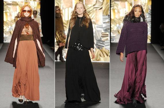 Muslim Women Fashions: Pleated Skirt Muslim Women Fashion Trend