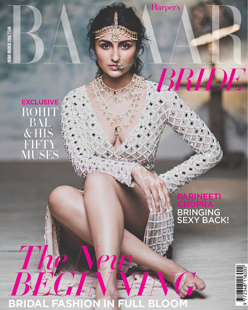 Parineeti Chopra for Harper's Bazaar Bride Magazine