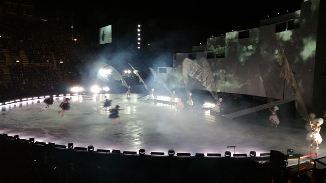 Intimissimi On Ice 2016 all'Arena di Verona con Andrea Bocelli, Carolina Kostner, Evgeni Plushenko, Stephane Lambel e Kiira Korpi