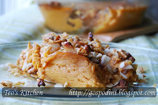 Cartofi dulci la cuptor