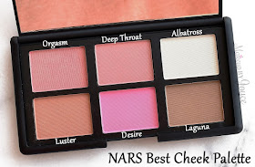 NARS Nordstrom's Best Cheek Blush Palette 2016 Limited Edition Review