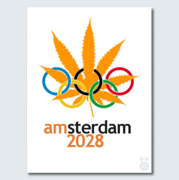 Proper Course: Amsterdam Olympics 2028 Poster