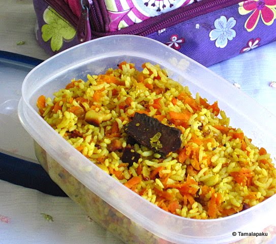 Carrot Sesame Rice