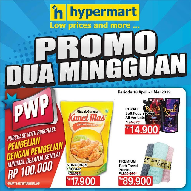 #Hypermart - #Promo #Katalog 2 Mingguan Periode 18 - 01 Mei 2019
