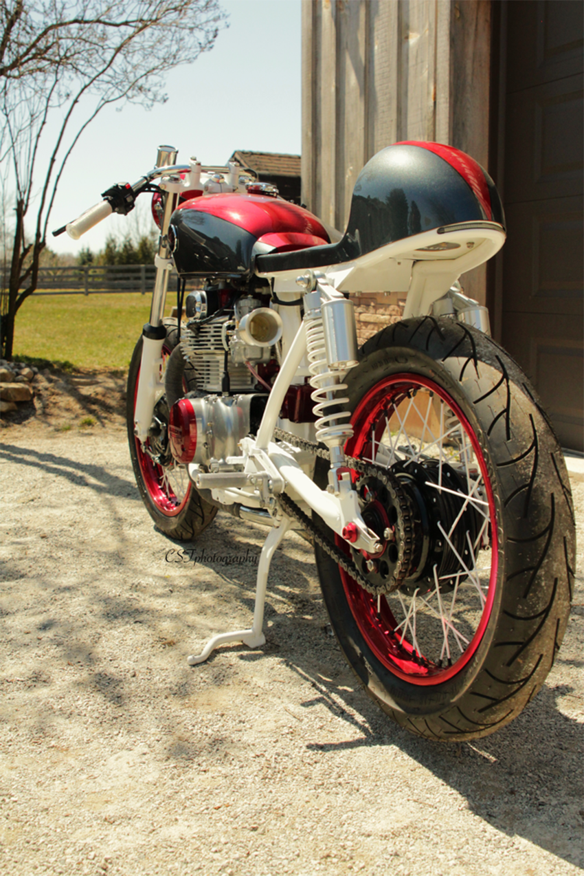 Honda CB350:: Bullit Custom Cycles. | 8negro honda wiring soy 