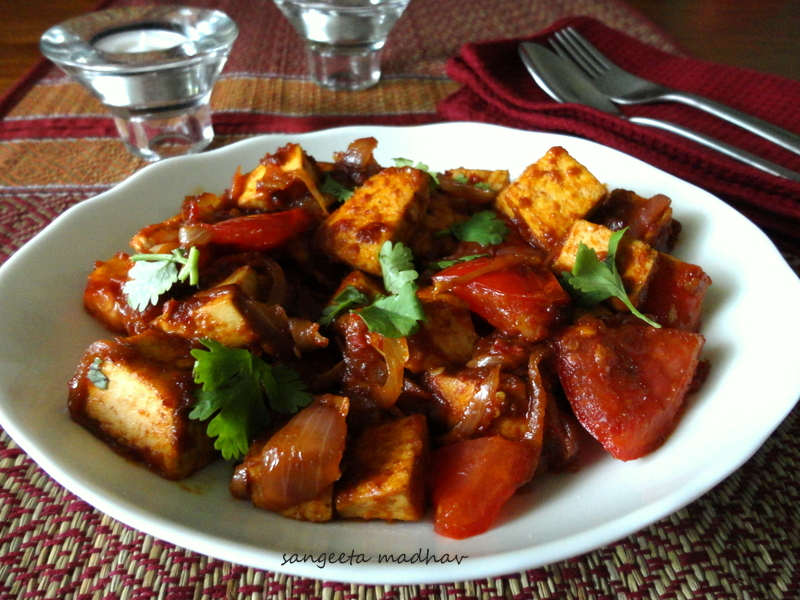 Chilli Bean Curd/Chilli Tofu