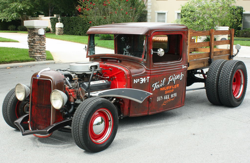 247 AUTOHOLIC Truck Tuesday 1934 Ford Rat Rod Pick Up