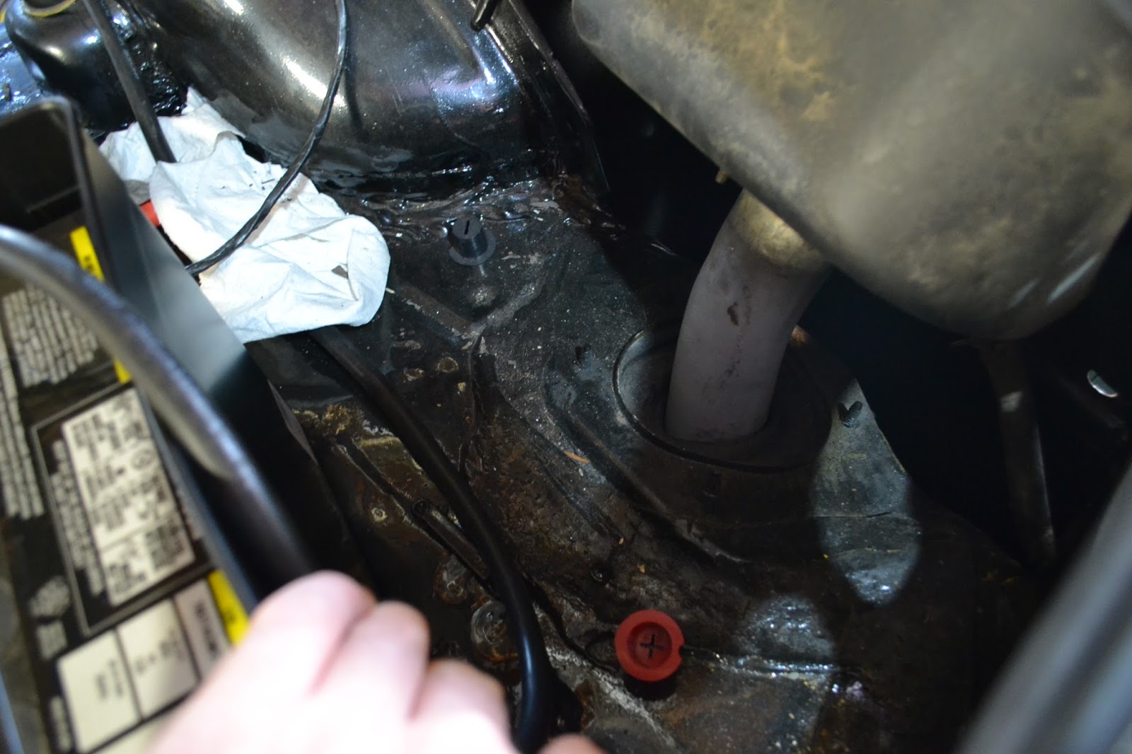 Fox Body Mustang Restoration Installing the Body to Filler Tube seal