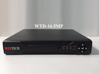 Đầu ghi hình camera 16 kênh 5 trong 1 WTD-16.5MP WinTech