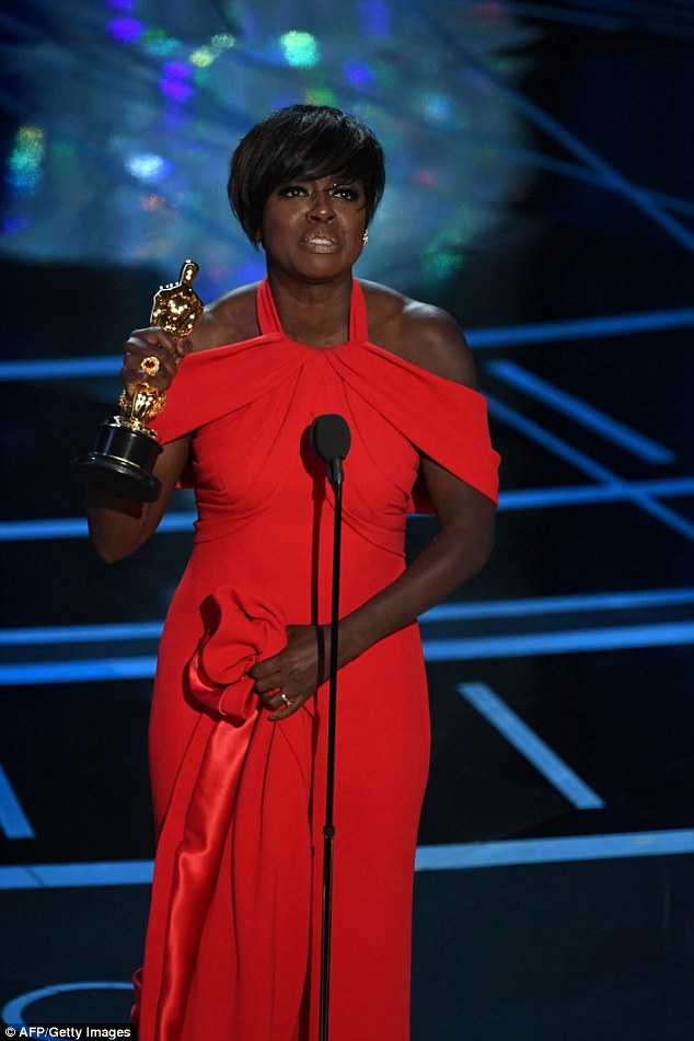 Labels VIOLA DAVIS WINS HER FIRST OSCAR; VIOLA DAVIS MAKES HISTORY