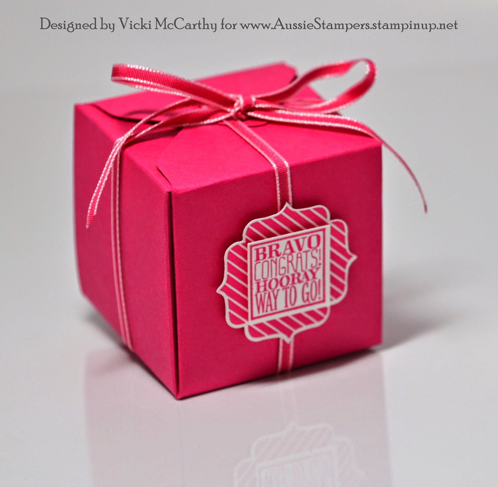 Aussie Stampers The NEW Gift Box Punch Board from Stampin' Up!