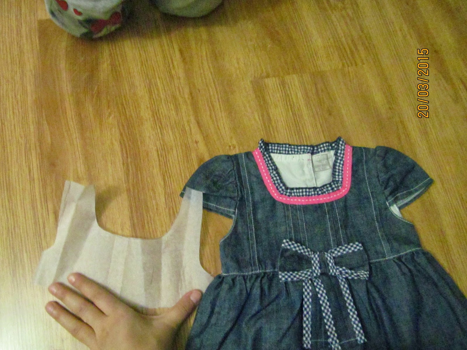 Küçük Kaşif BEBEK ELBİSESİ DİKİMİ