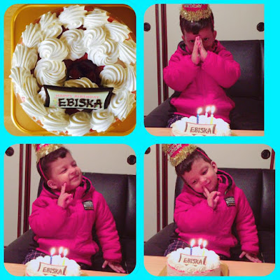 CUTE NEPALI GIRL CELEBRATING HER BIRTHAY