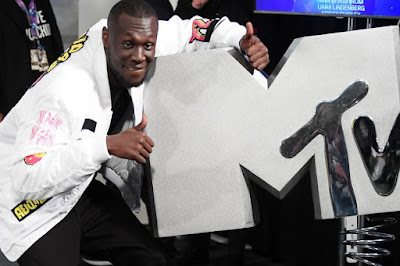 Stormzy Accidentally Finds Himself In Ladies' Toilets At MTV EMA Awards
