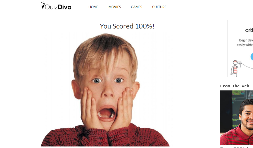Home Alone Quiz Answers || Quiz Diva || 100% Scored