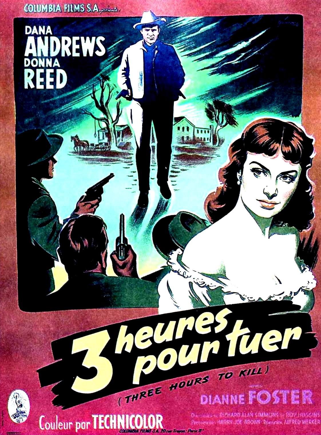 3 heures pour tuer (1954) Alfred Werker (Alfred L. Werker) Three hours to kill