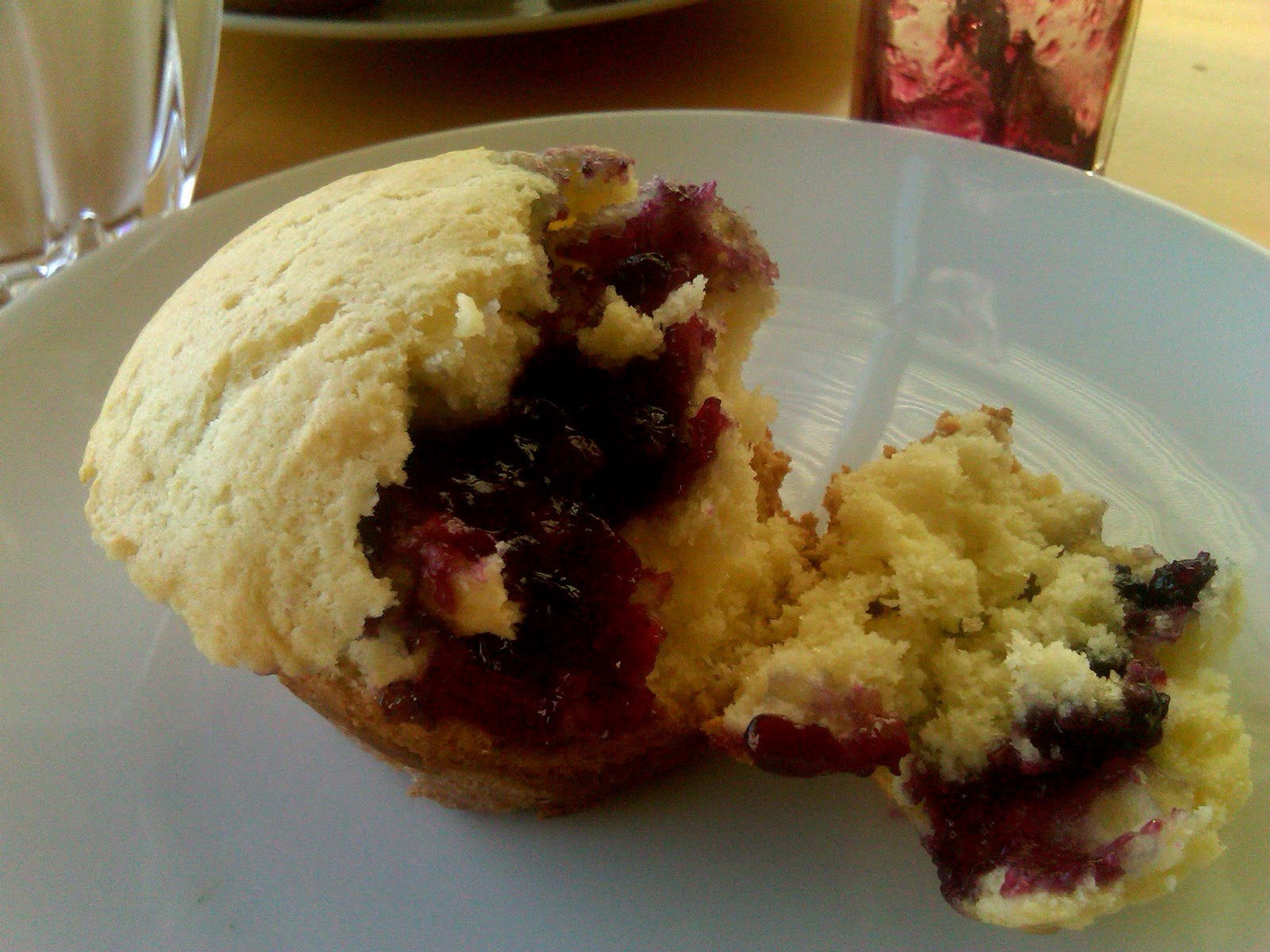 Autumn's Copper Pot Wild Idaho Huckleberry JamFilled Muffin Mix